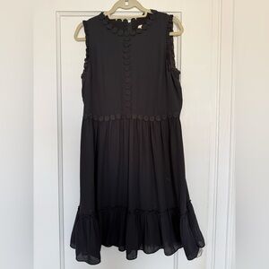 Kate Spade New York Fit + Floral Hem Dress